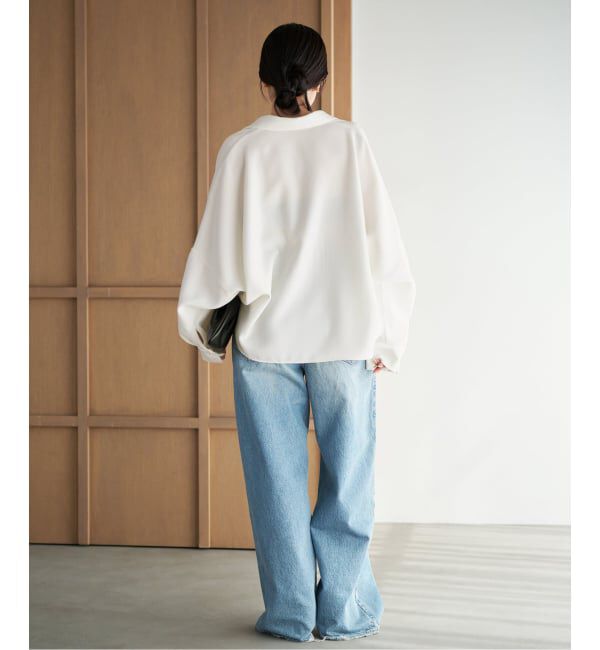 Plage「《追加》GEORGETTE SKIPPER ブラウス」|シャツ・ブラウス|