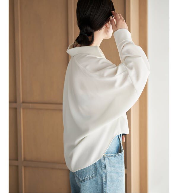 Plage「《追加》GEORGETTE SKIPPER ブラウス」|シャツ・ブラウス|