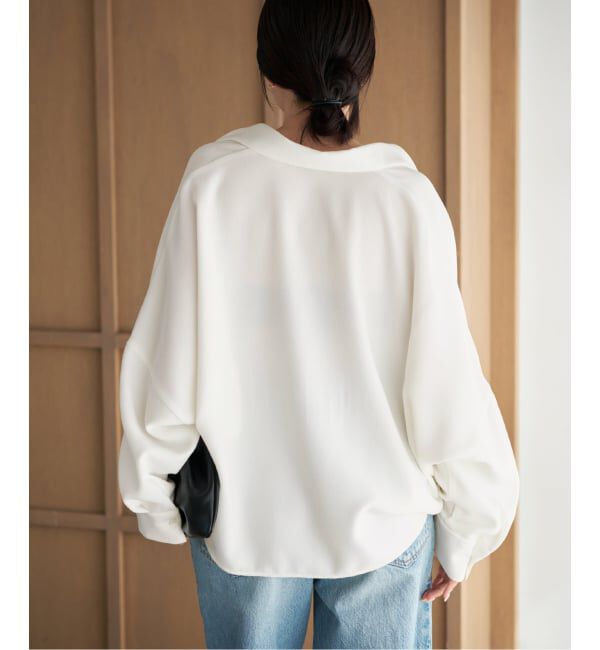 Plage「《追加》GEORGETTE SKIPPER ブラウス」|シャツ・ブラウス|