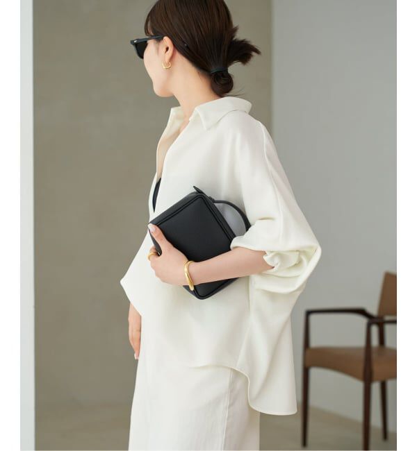 Plage「《追加》GEORGETTE SKIPPER ブラウス」|シャツ・ブラウス|