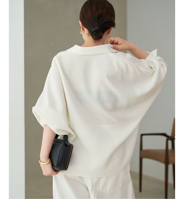 Plage「《追加》GEORGETTE SKIPPER ブラウス」|シャツ・ブラウス|