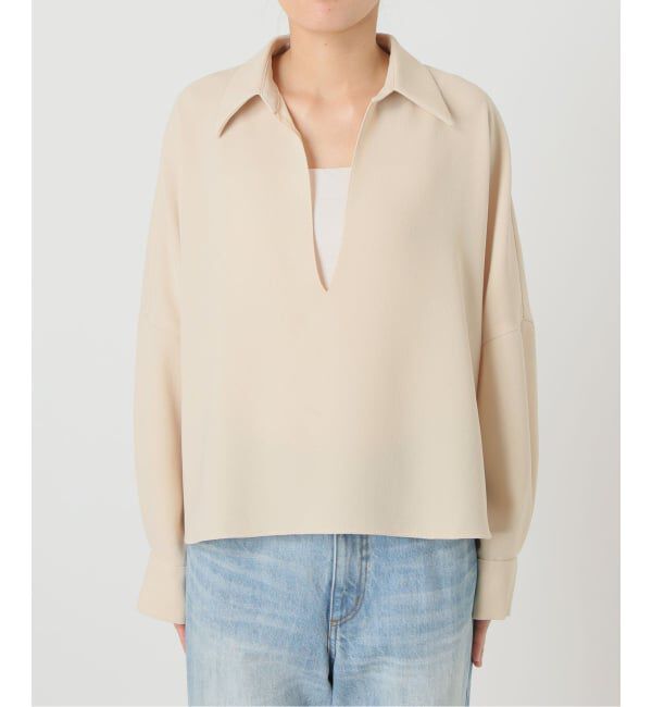 Plage「《追加》GEORGETTE SKIPPER ブラウス」|シャツ・ブラウス|