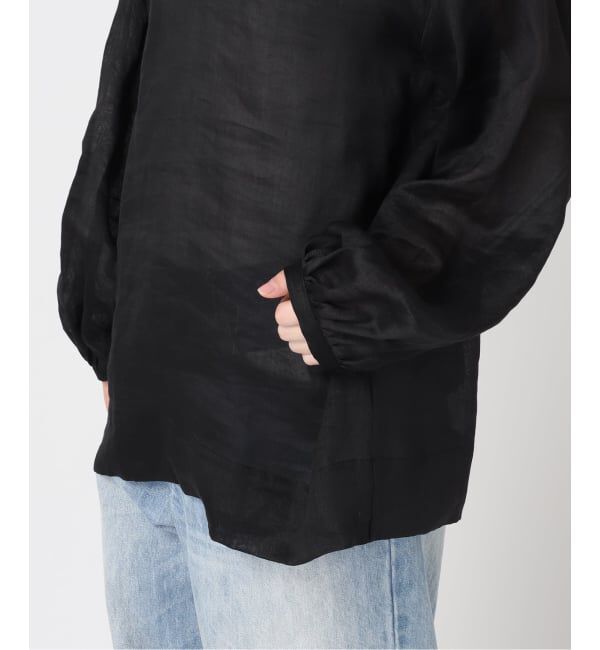 Plage「Tie sheer ブラウス」|シャツ・ブラウス|