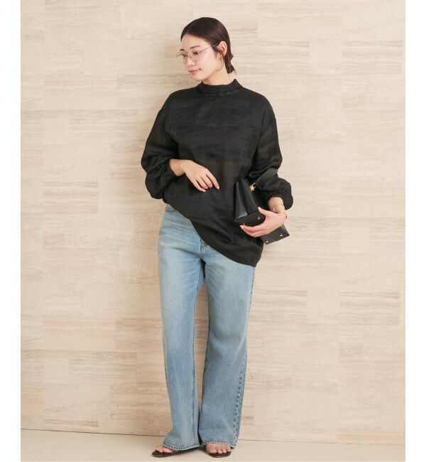 Plage「Tie sheer ブラウス」|シャツ・ブラウス|