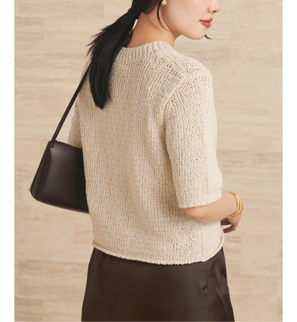 Plage「Italian yarn CO half ニット」|ニット・セーター|