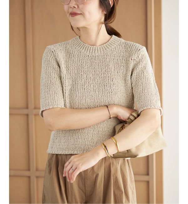 Plage「Italian yarn CO half ニット」|ニット・セーター|