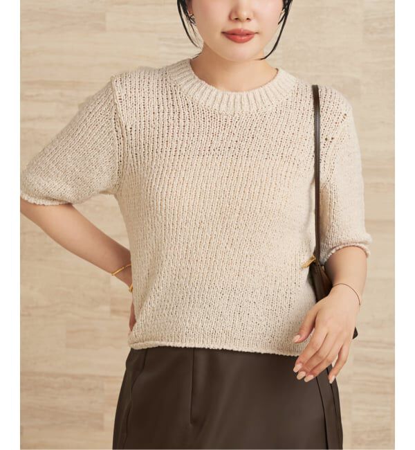 Plage「Italian yarn CO half ニット」|ニット・セーター|