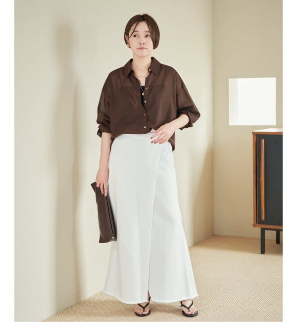 Plage「《予約》new cotton sheer シャツ」|シャツ・ブラウス|