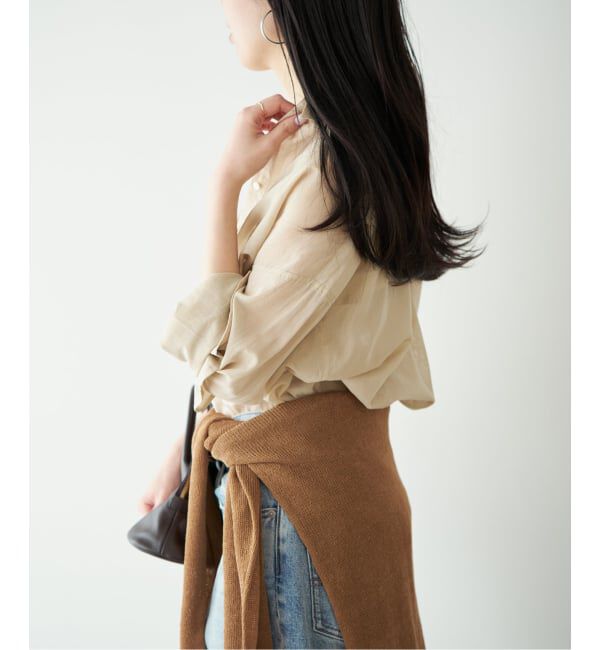 Plage「《予約》new cotton sheer シャツ」|シャツ・ブラウス|