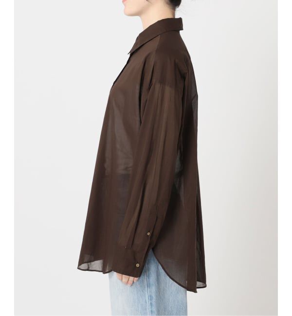 Plage「《予約》new cotton sheer シャツ」|シャツ・ブラウス|