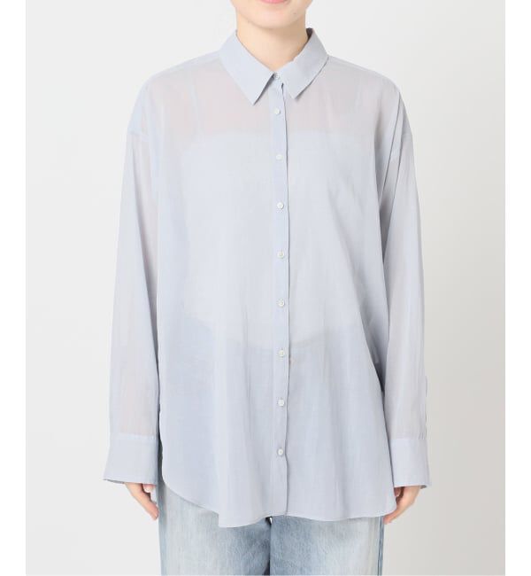 Plage「《予約》new cotton sheer シャツ」|シャツ・ブラウス|