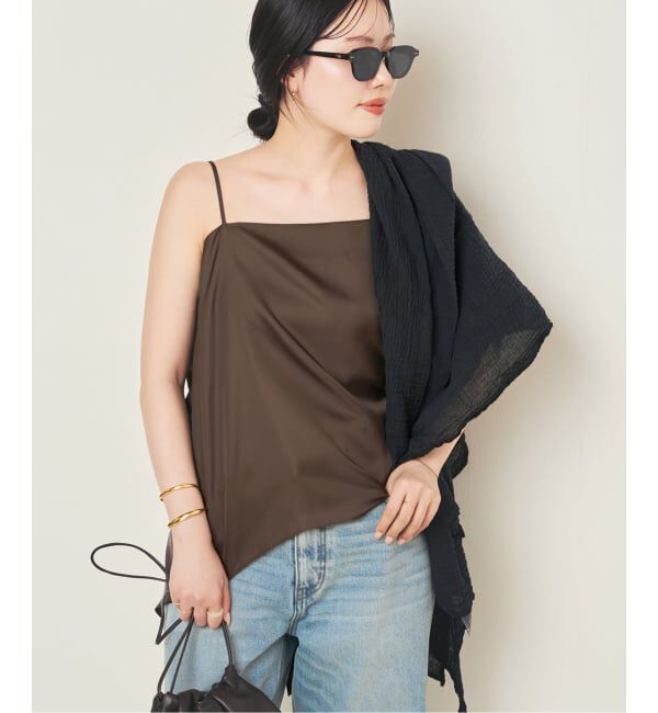 Plage「Scarf キャミソール」|キャミソール|ブラウン