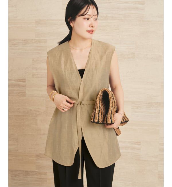 Plage「Sheer ジレ」|その他|