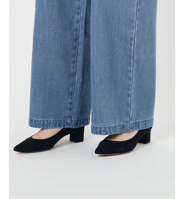 SLOBE IENA「《4サイズ展開/追加》LEDENIM TUCK TROUSERデニム」|デニム|