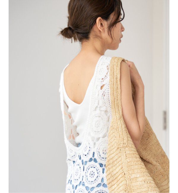 IENA「【EMILY WEEK &times; IENA】コットンシルク リブタンクトップ」|インナー|