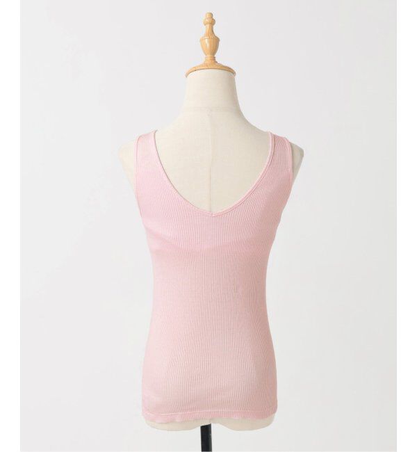 IENA「【EMILY WEEK &times; IENA】コットンシルク リブタンクトップ」|インナー|
