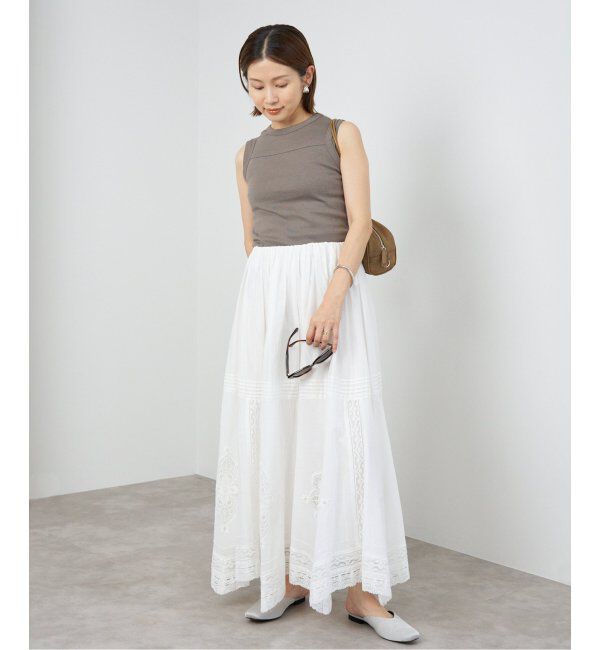 IENA「FLORE FLORE/フローレフローレ MAY CAMI キャミソール」|キャミソール|