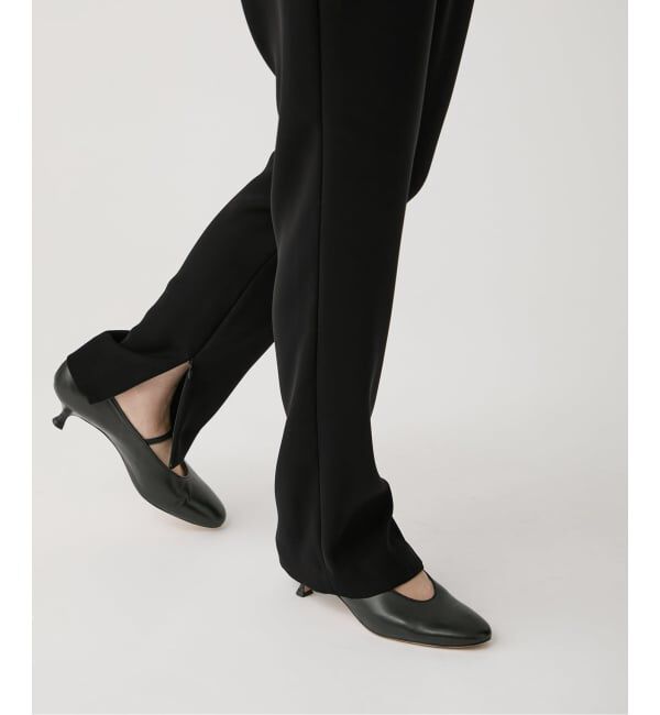 VERMEIL par iena「ツイルストレッチスリムパンツ」|スラックス|