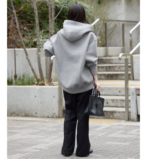 SLOBE IENA「《一部店舗・WEB限定カラー有り/追加》ボリュームジップアップフーディー」|パーカー|