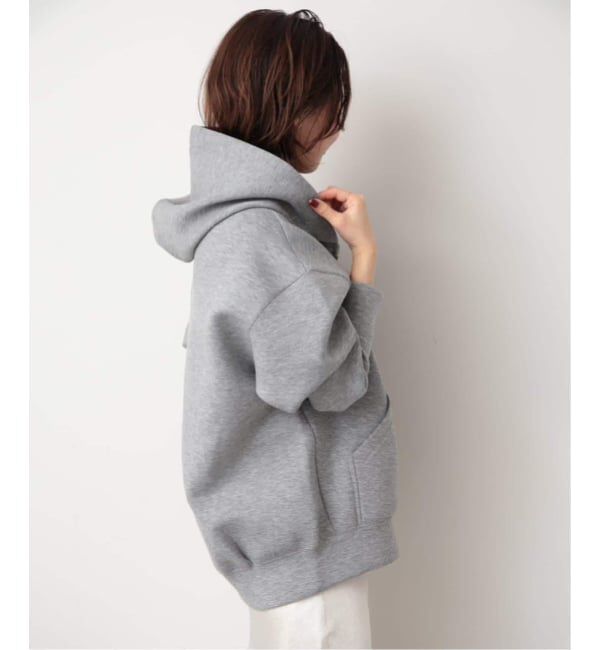 SLOBE IENA「《一部店舗・WEB限定カラー有り/追加》ボリュームジップアップフーディー」|パーカー|