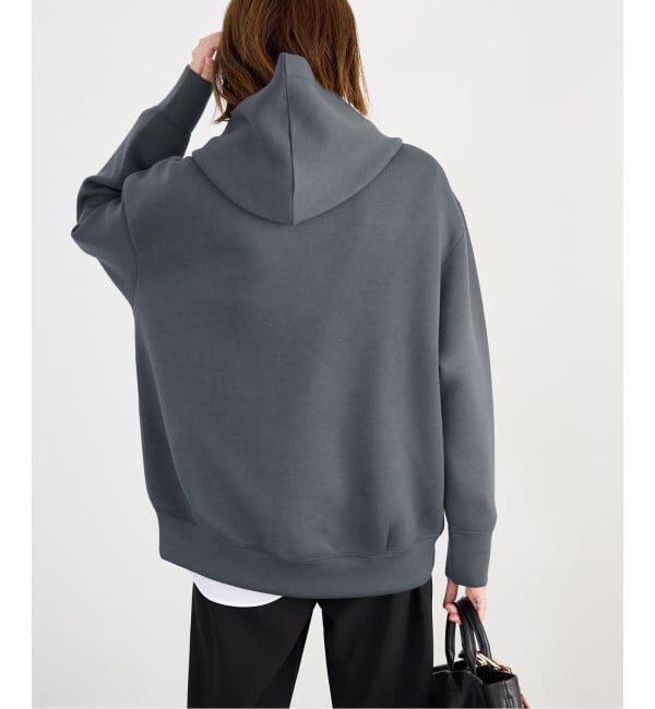 SLOBE IENA「《一部店舗・WEB限定カラー有り/追加》ボリュームジップアップフーディー」|パーカー|