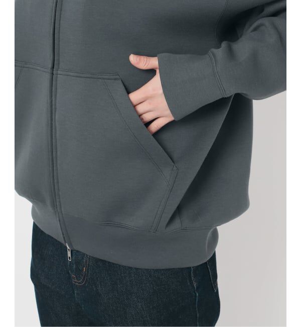 SLOBE IENA「《一部店舗・WEB限定カラー有り/追加》ボリュームジップアップフーディー」|パーカー|
