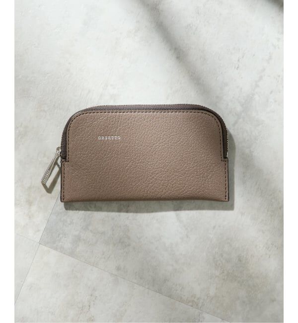 VERMEIL par iena「ORSETTO オルセット フラグメントケース W155H85mm 1561679001」|財布|ベージュ
