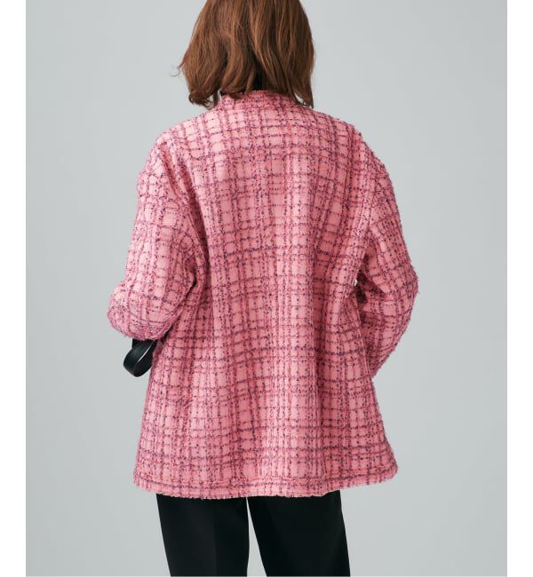 VERMEIL par iena「tweedノーカラージャケット」|ノーカラージャケット|