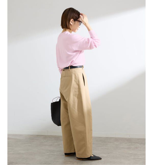 IENA「《追加2》スイビスムースプルオーバー」|ニット・セーター|