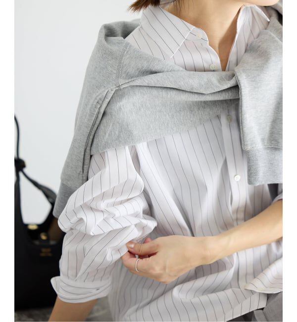 IENA「T/C プレーンシャツ」|シャツ・ブラウス|