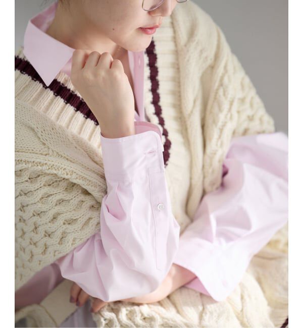 IENA「T/C プレーンシャツ」|シャツ・ブラウス|