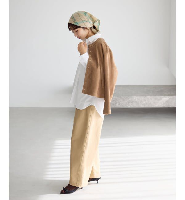 IENA「T/C プレーンシャツ」|シャツ・ブラウス|