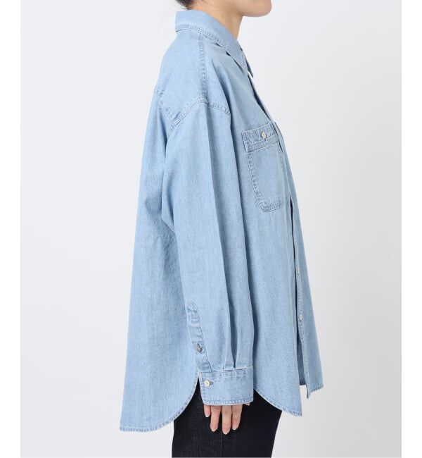 SLOBE IENA「LEDENIM LABOR FORM デニムシャツ」|シャツ・ブラウス|