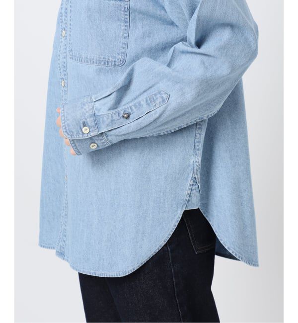 SLOBE IENA「LEDENIM LABOR FORM デニムシャツ」|シャツ・ブラウス|