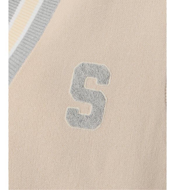 SLOBE IENA「サガラ刺繍レタードベスト」|ベスト・ジレ|