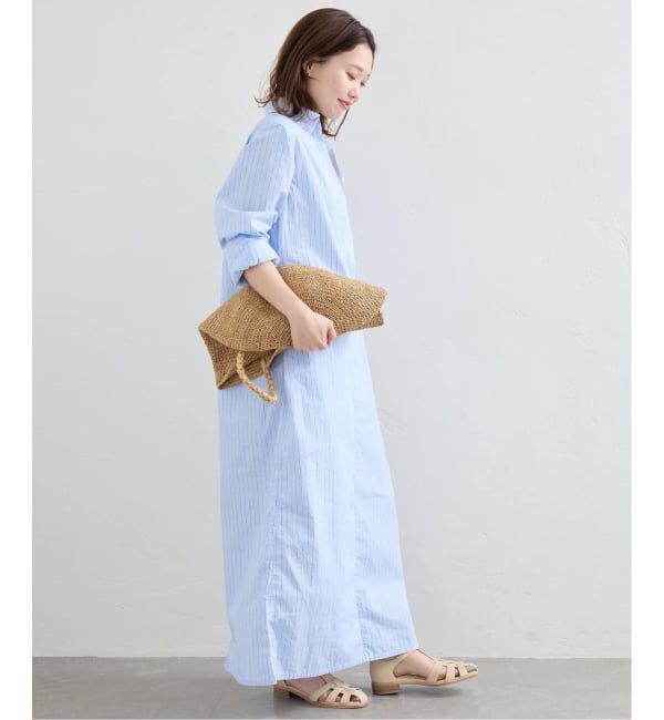 SLOBE IENA「《追加予約》SLOBE レザーグルカサンダル」|サンダル|