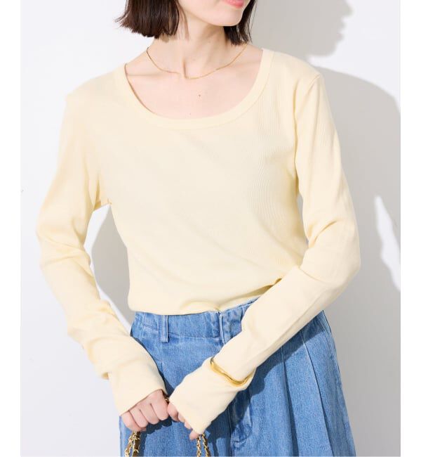 SLOBE IENA「《WEB限定/追加》パーフェクトカットソー」|Tシャツ・カットソー|