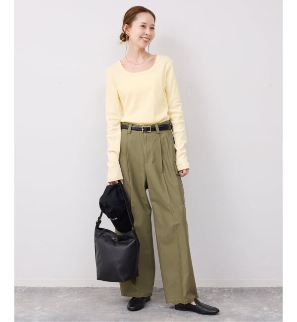 SLOBE IENA「《WEB限定/追加》パーフェクトカットソー」|Tシャツ・カットソー|