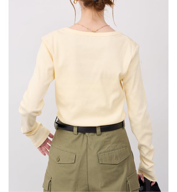 SLOBE IENA「《WEB限定/追加》パーフェクトカットソー」|Tシャツ・カットソー|