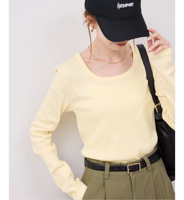 SLOBE IENA「《WEB限定/追加》パーフェクトカットソー」|Tシャツ・カットソー|