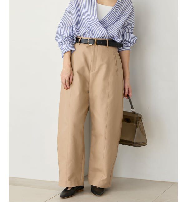 IENA「ダブルクロスバレルパンツ」|その他|