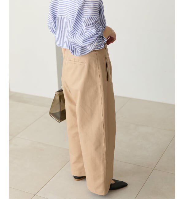 IENA「ダブルクロスバレルパンツ」|その他|