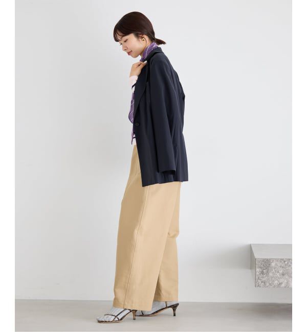 IENA「ダブルクロスバレルパンツ」|その他|