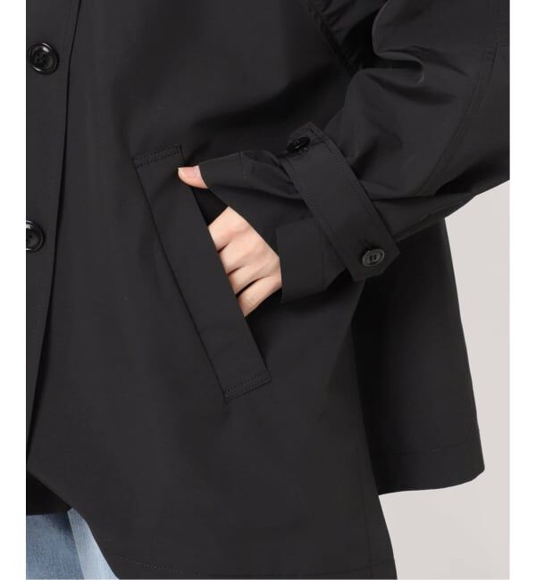 IENA「《新色あり/追加4/洗濯機洗い可》ポプリンオーバーショートコート」|その他|