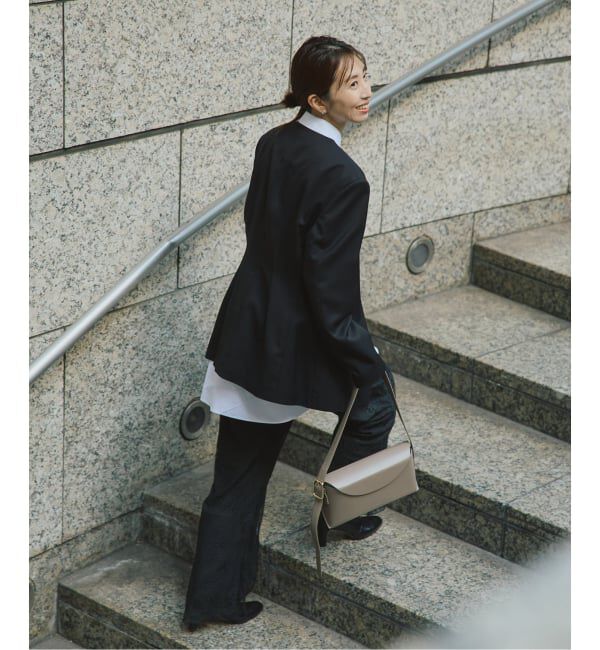 VERMEIL par iena「ドライツイルノーカラージャケット」|ノーカラージャケット|