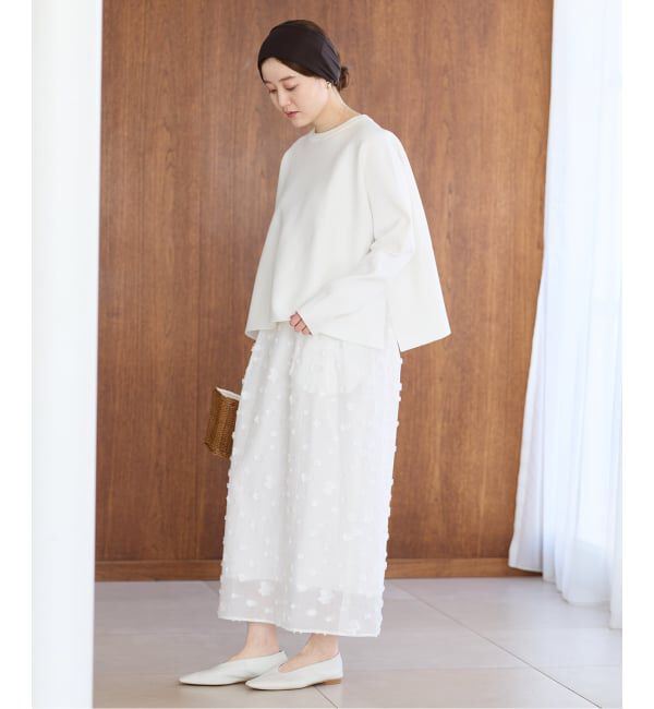 IENA「《新色/追加》ファインコットンスムースプルオーバー」|ニット・セーター|