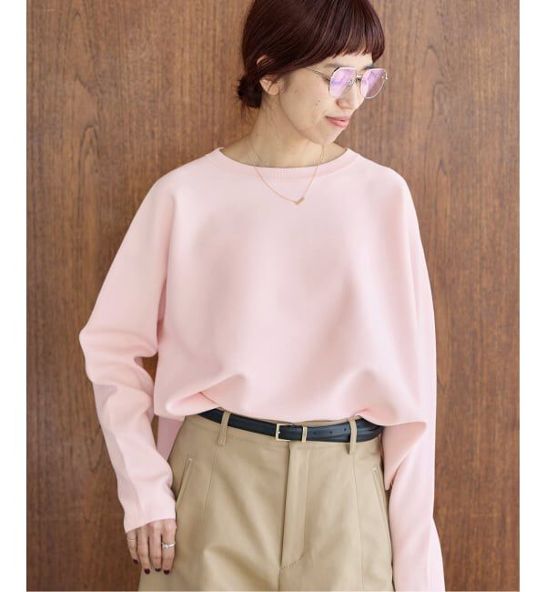 IENA「《新色/追加》ファインコットンスムースプルオーバー」|ニット・セーター|