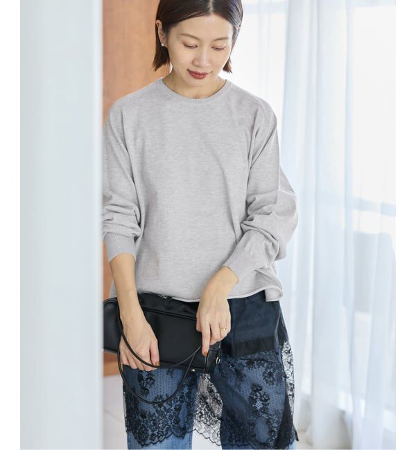 IENA「《新色あり/追加4》LEVITAコットンプルオーバー」|ニット・セーター|