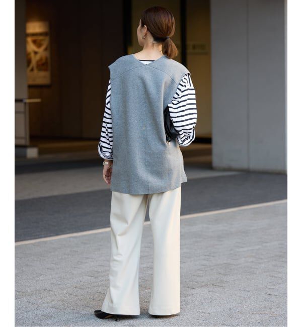 SLOBE IENA「LE MINOR/ルミノア SLOBE別注 ビッグボーダロンTEE」|Tシャツ・カットソー|