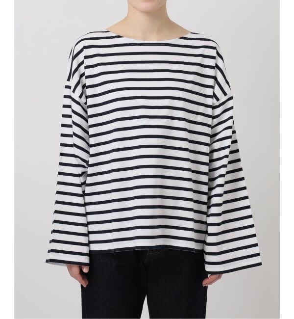 SLOBE IENA「LE MINOR/ルミノア SLOBE別注 ビッグボーダロンTEE」|Tシャツ・カットソー|